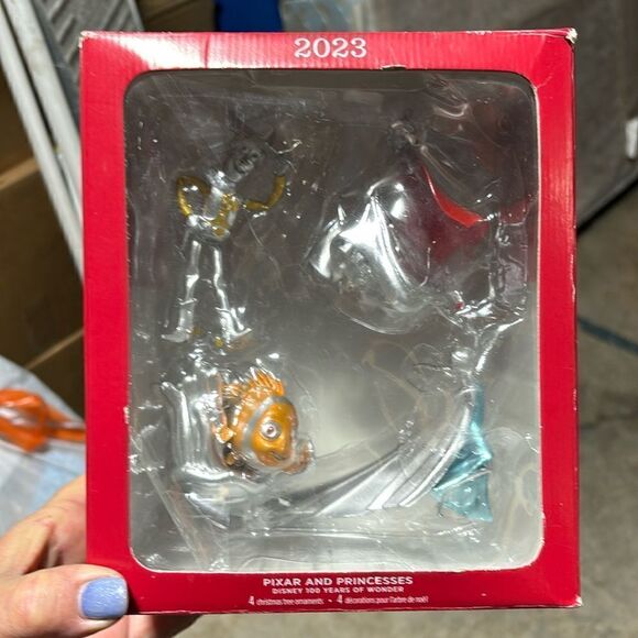 Hallmark 2023 Disney 100 Years of Wonder Pixar and Princesses Ornaments New - Picture 4 of 6